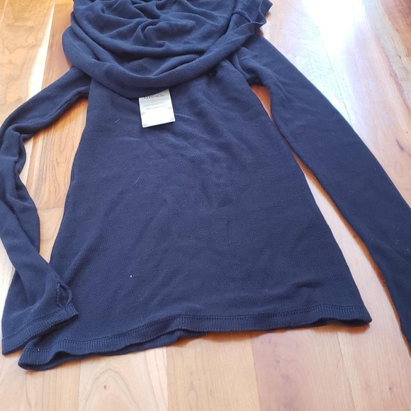 NWT Toonzshop "Mantra" 100% cotton sweater black - Picture 5 of 5